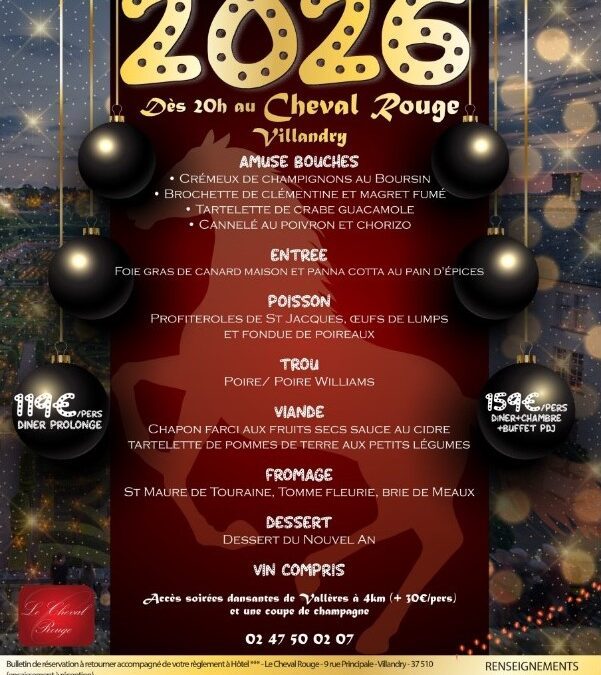 Dîner de la St Sylvestre